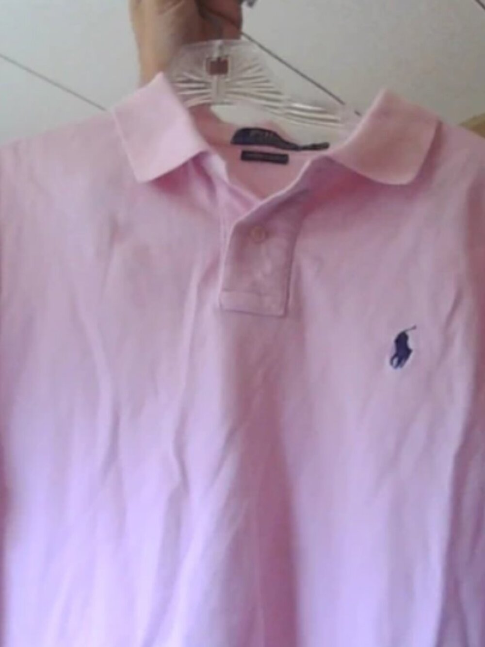 mens large Pink - Polo by Ralph Lauren shirt Custom Slim Fit